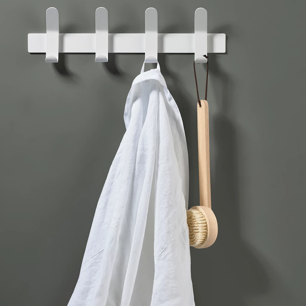 A-Rack knaggrekke, White A-Rack knaggrekke, White